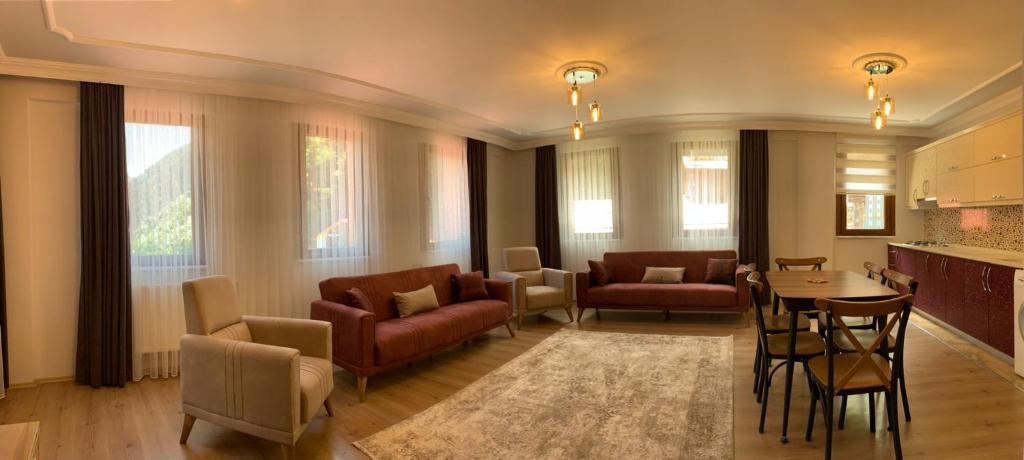 A seating area at İmera Suite Otel