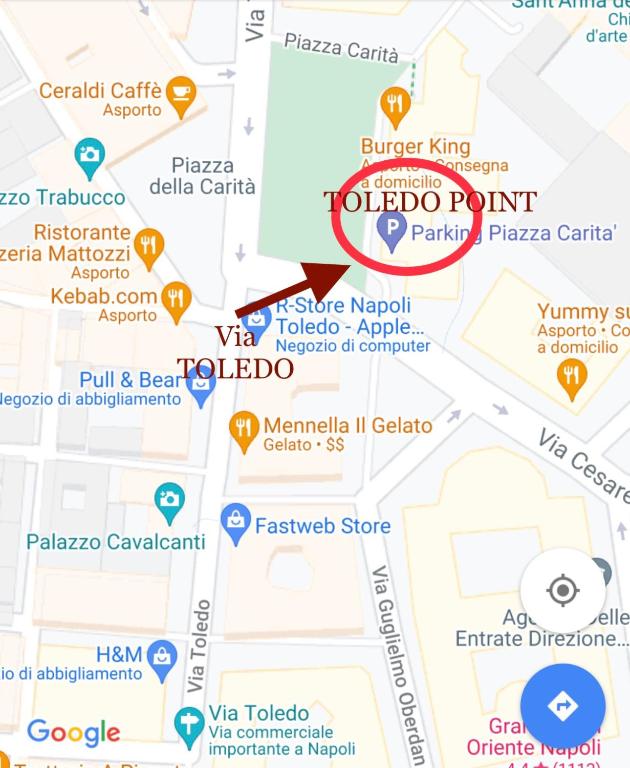 Certifikát, hodnocení, plakát nebo jiný dokument vystavený v ubytování Toledo Point