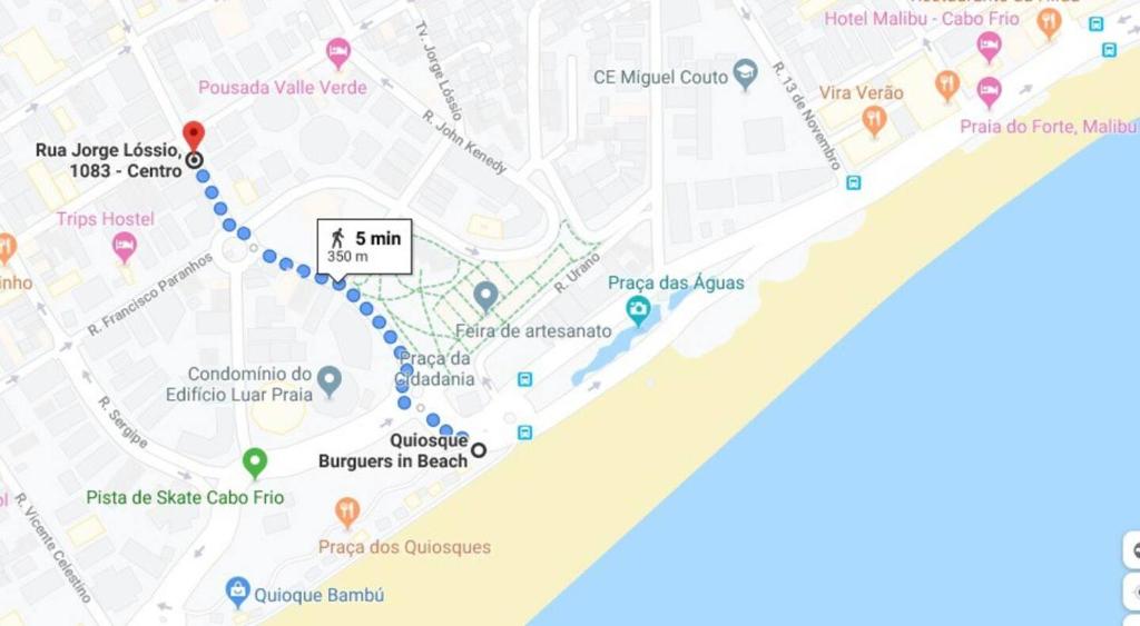  Apartamento aconchegante próximo à Praia do Forte