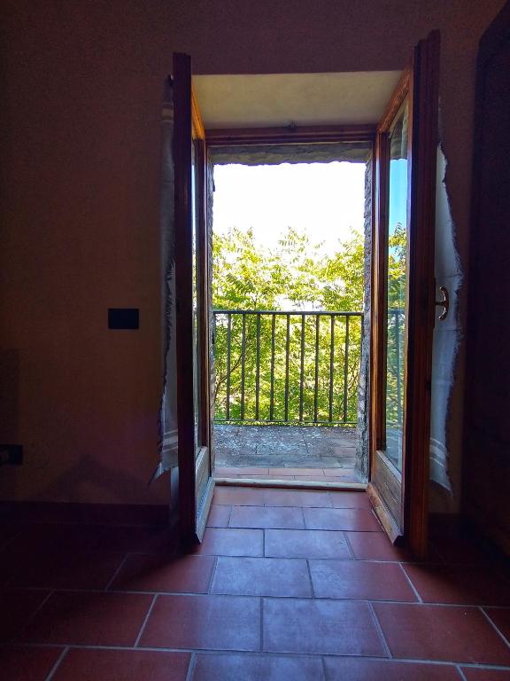 Balkon lub taras w obiekcie La fonte di Gaiche