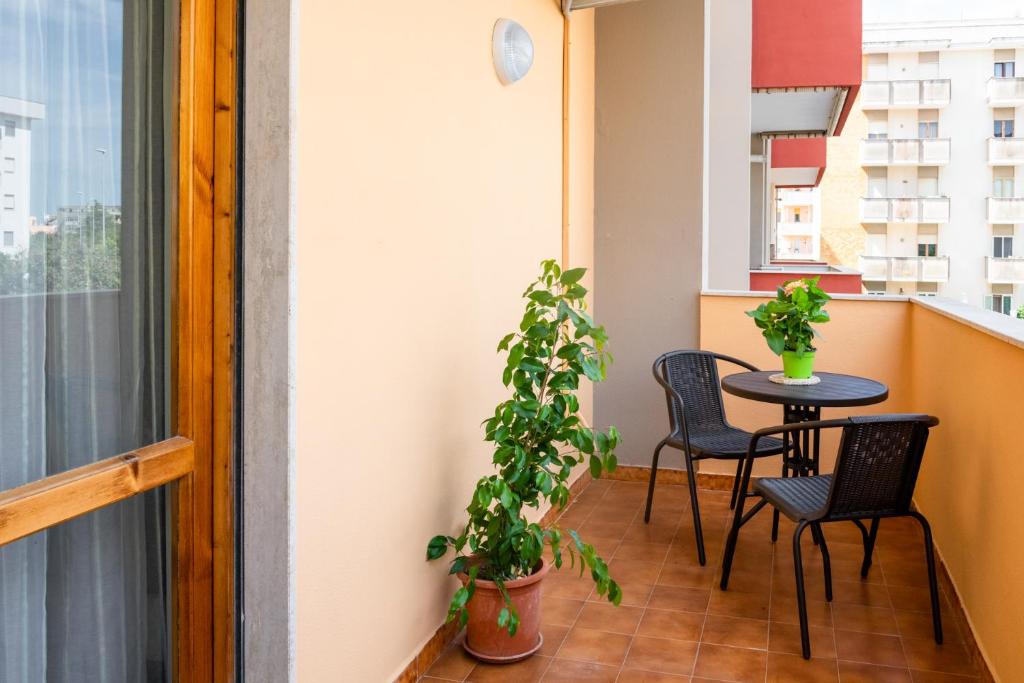 A balcony or terrace at Bacco e Barocco