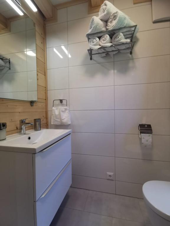 Kúpeľňa v ubytovaní Tauern Appartements