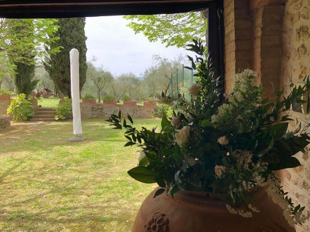 Vonkajšia záhrada v ubytovaní L'Aia Country Holidays