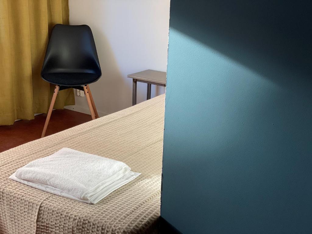 Postel nebo postele na pokoji v ubytování HOTEL N Hostel Malmö City