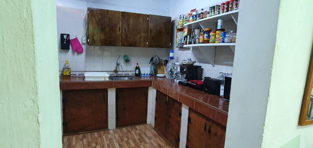 Kuchyňa alebo kuchynka v ubytovaní Vivienda Vacacional Sabinosa