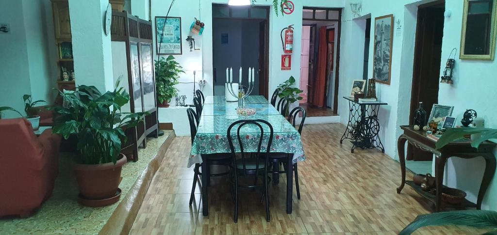 Posedenie v ubytovaní Vivienda Vacacional Sabinosa