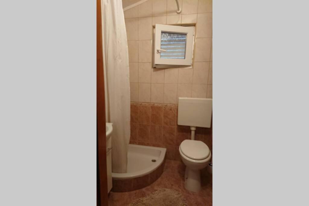 Kúpeľňa v ubytovaní Apartment Vir