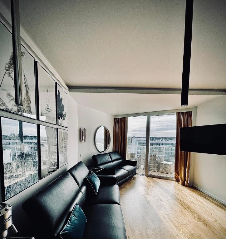 Posedenie v ubytovaní Prywatny Apartament z widokiem na morze Seaside Park Hotel Kołobrzeg