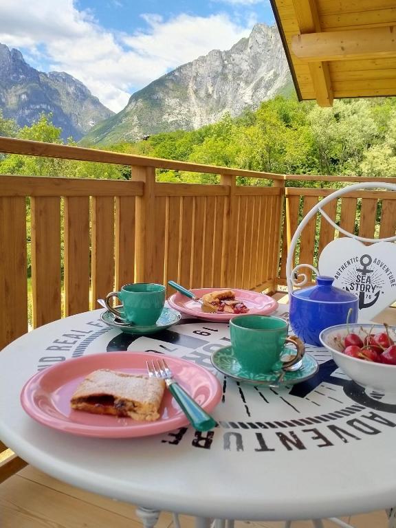 Nespecifikovaný výhled na hory nebo výhled na hory při pohledu z bed and breakfast