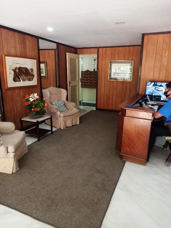  Copacabana Apartamento acolhedor Posto 2!!!