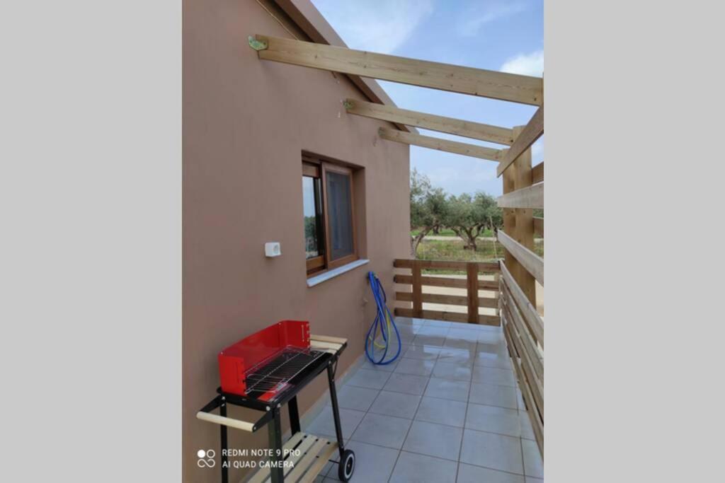 Balkón alebo terasa v ubytovaní Evaggelias house