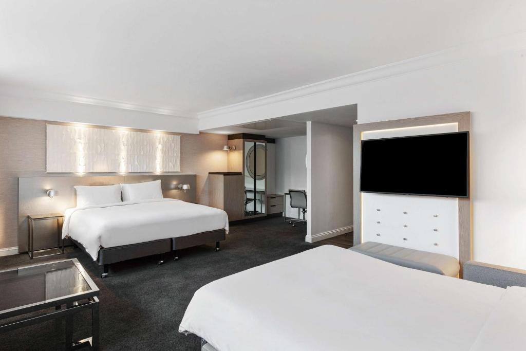 Postel nebo postele na pokoji v ubytování Radisson Blu Hotel, Leeds City Centre