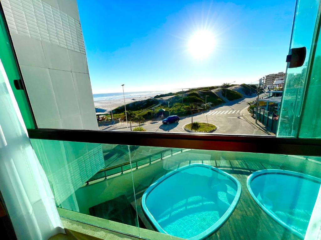  APARTAMENTO VISTA DO MAR PRAIA GRANDE ATÉ 5 pessoas
