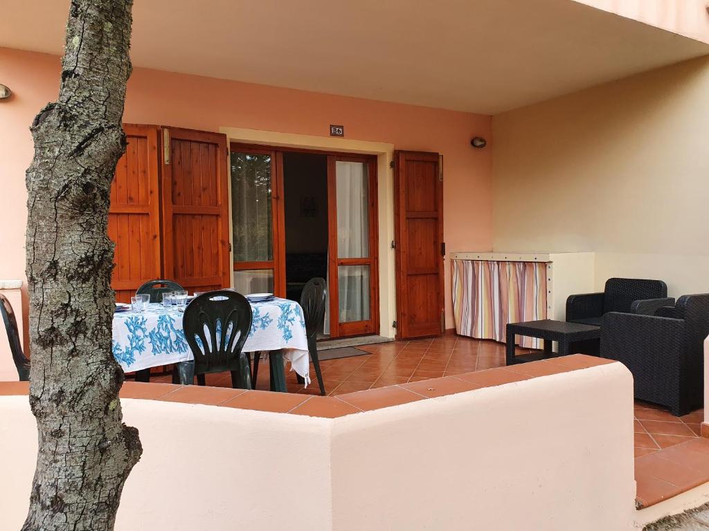 Posedenie v ubytovaní Rena Majore casa vacanze IL CORBEZZOLO