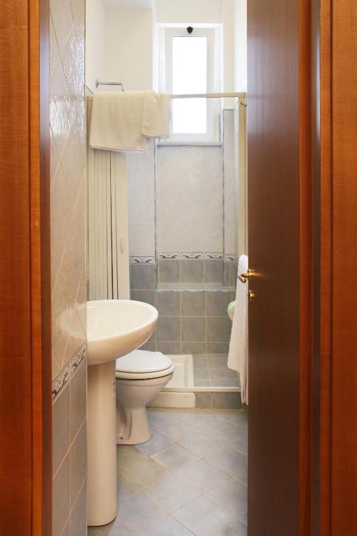 Kúpeľňa v ubytovaní Residence Hotel Gloria