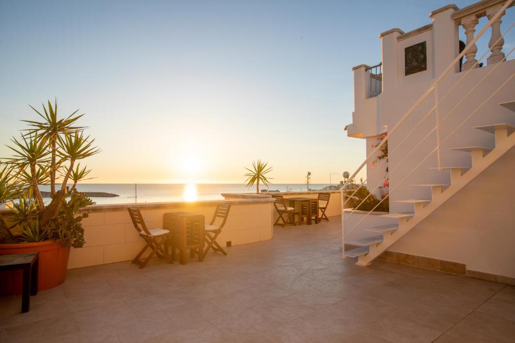 Nespecifikovaný výhled na moře nebo výhled na moře při pohledu z bed and breakfast