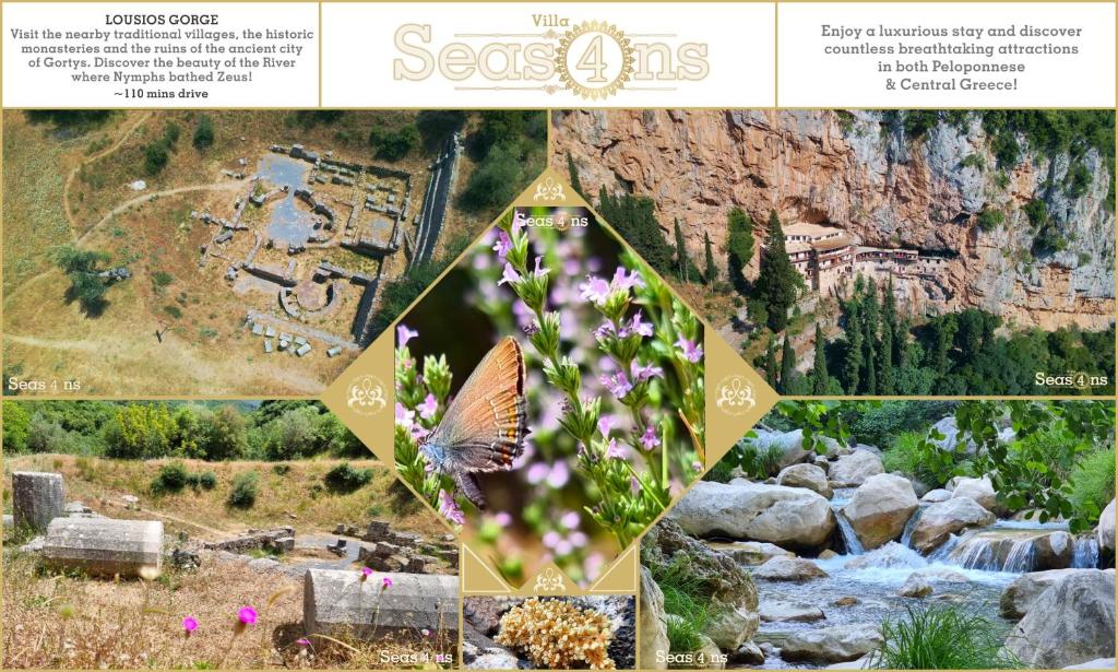 Fotografie z fotogalerie ubytování Four seasons relaxing Villa v destinaci Akrata