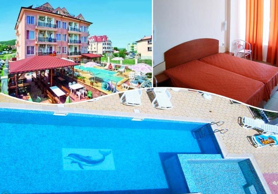 Bazén v ubytování Complex FREYA S - All Inclusive Light nebo v jeho okolí