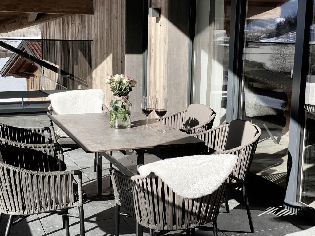 Posezení v ubytování Appartement Tauernblick Radstadt
