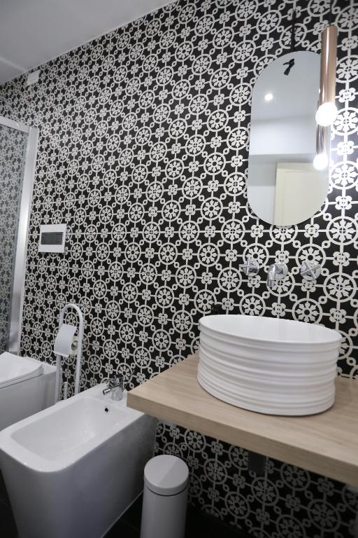 Łazienka w obiekcie Palazzo d'Autore - Luxury Home - Ragusa Centro