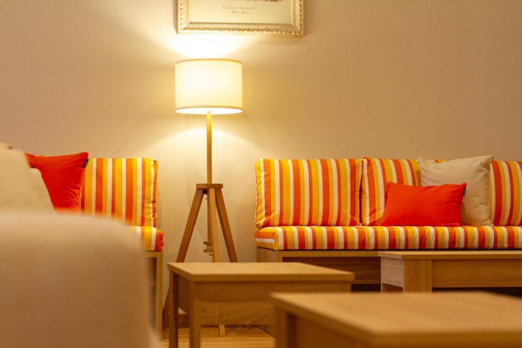 Posezení v ubytování Hotel Boltaña Ordesa