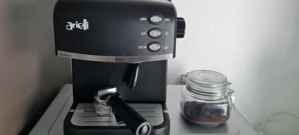 Príslušenstvo na prípravu kávy alebo čaju v ubytovaní Gerys house