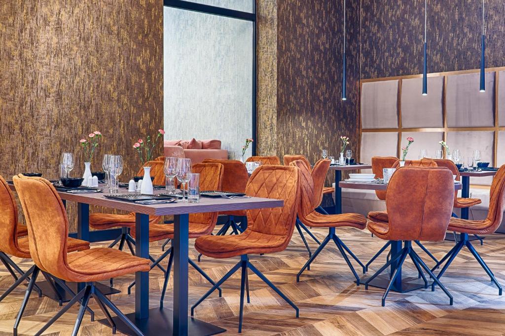 Posedenie v ubytovaní Grand Focus Hotel Szczecin