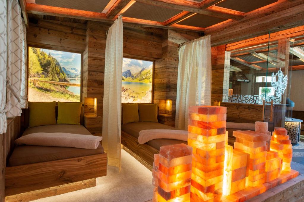 Posezení v ubytování Wellness-Hotel ADLER