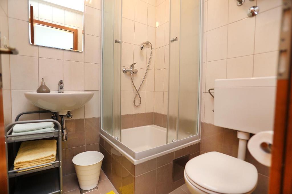 Kúpeľňa v ubytovaní Guesthouse Kate