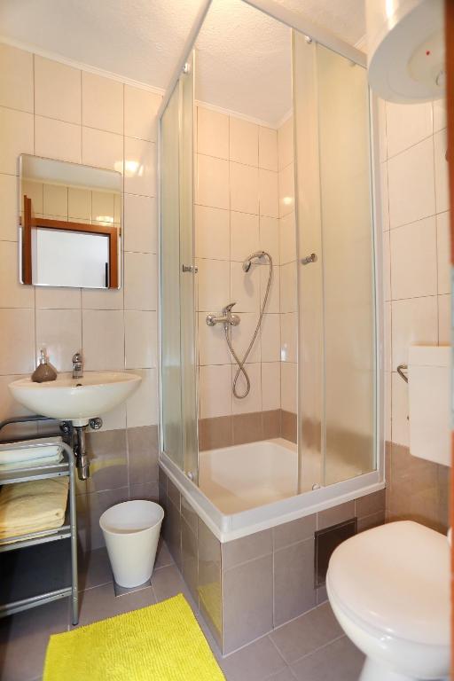 Kúpeľňa v ubytovaní Guesthouse Kate