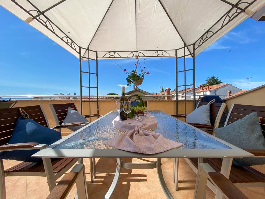 Balkon lub taras w obiekcie Sabina