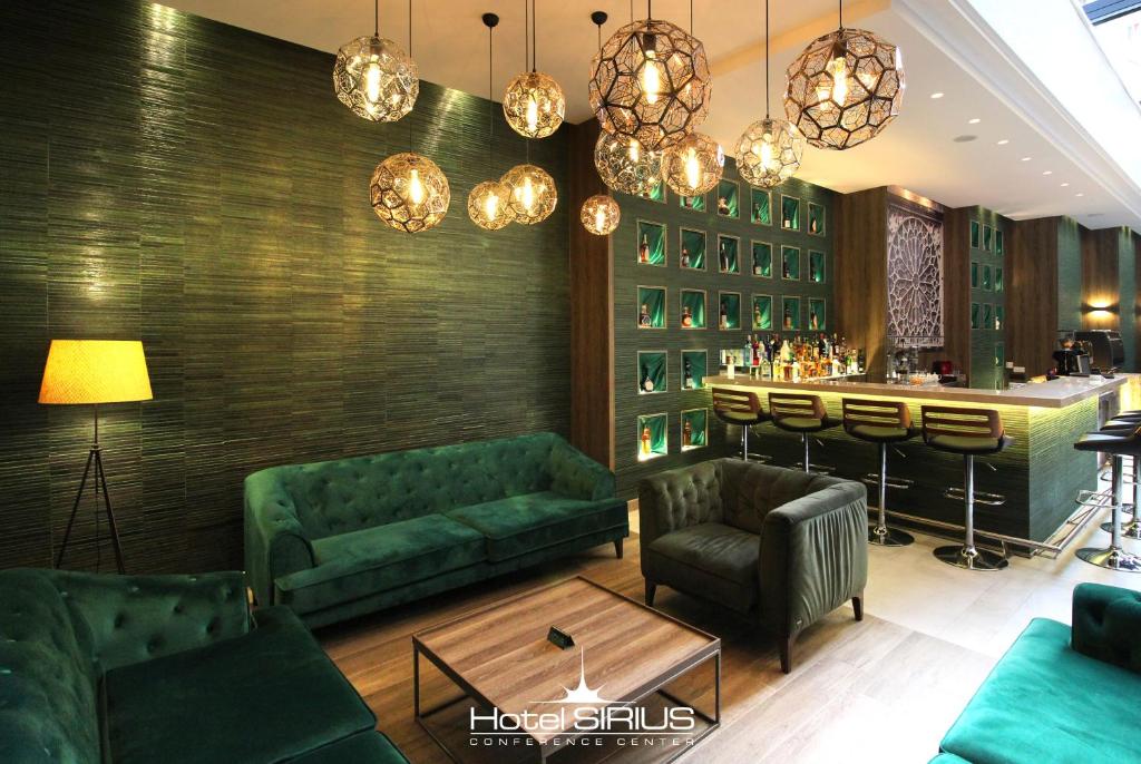 Posezení v ubytování Hotel Sirius