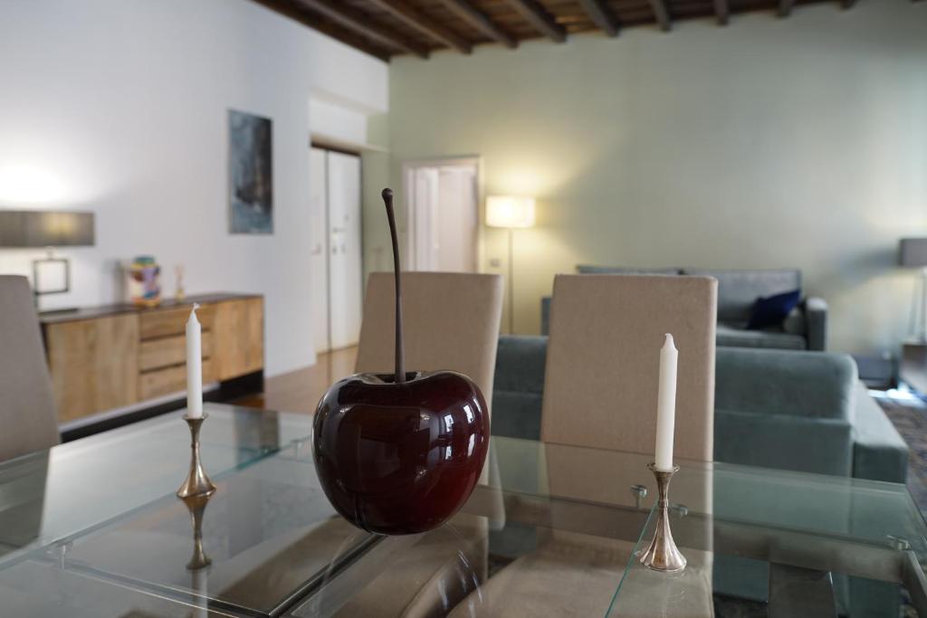 Część wypoczynkowa w obiekcie Barberini Apartment