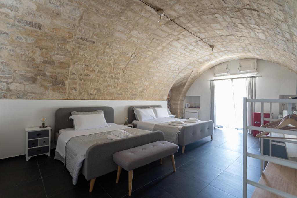 Voodi või voodid majutusasutuse Bed and Breakfast Terra del Sole Ibla toas