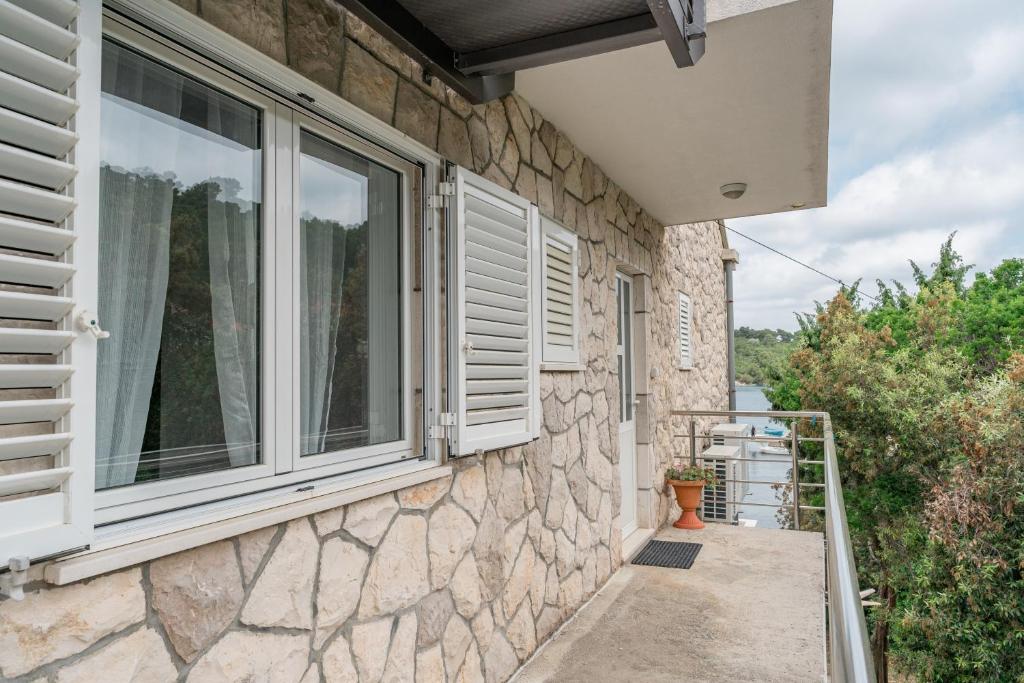 Balkón nebo terasa v ubytování Guesthouse Kamarin