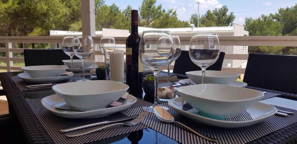 Restaurace v ubytování Mobilehome Ive u. Slavka