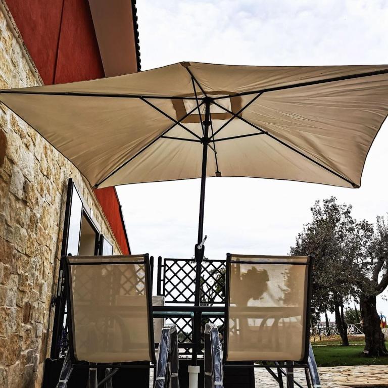 Patio nebo venkovní prostory v ubytování Il Sentiero di Leano