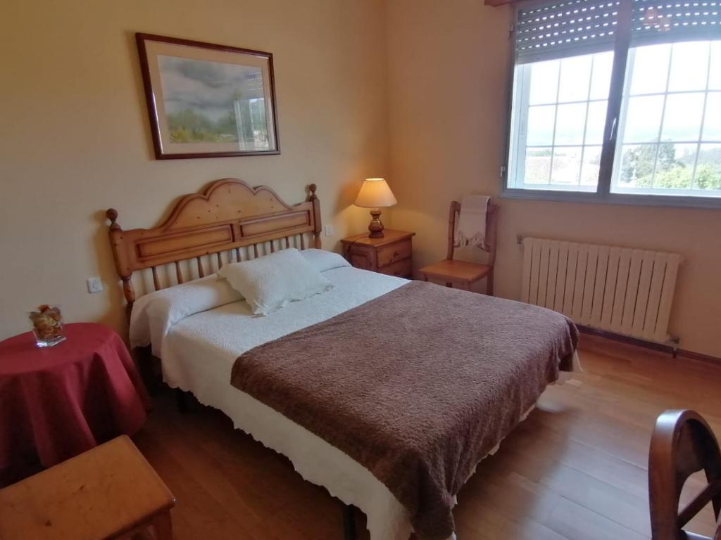 Posteľ alebo postele v izbe v ubytovaní Casa del baile