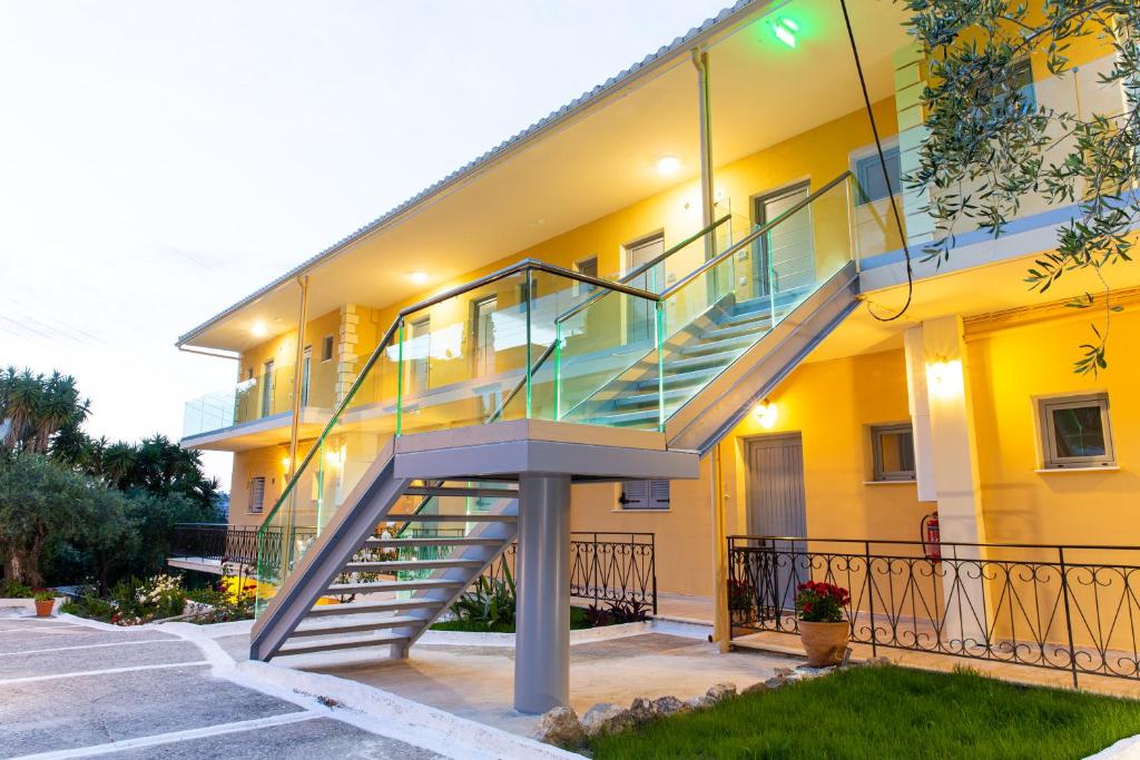 Budova, kde se apartmán nachází