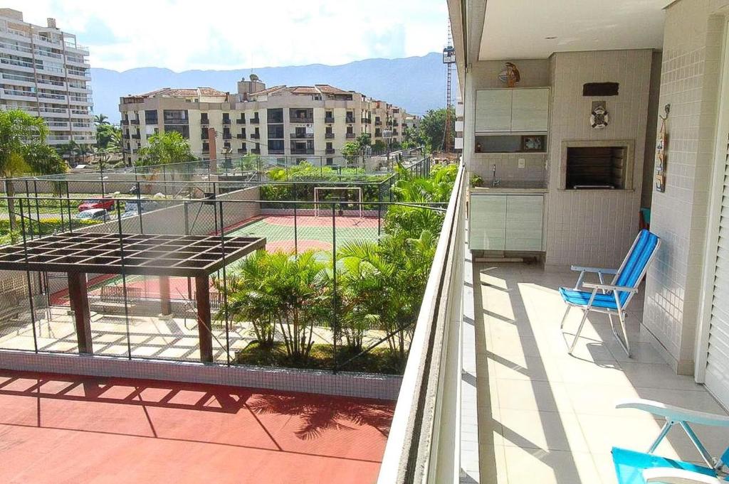  Apto excelente em frente ao mar em Resort - Bertioga