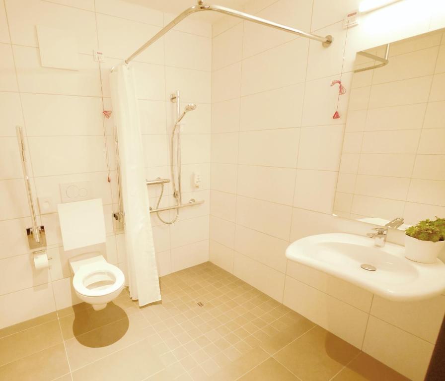 Koupelna v ubytování KELKO 1A Hotel