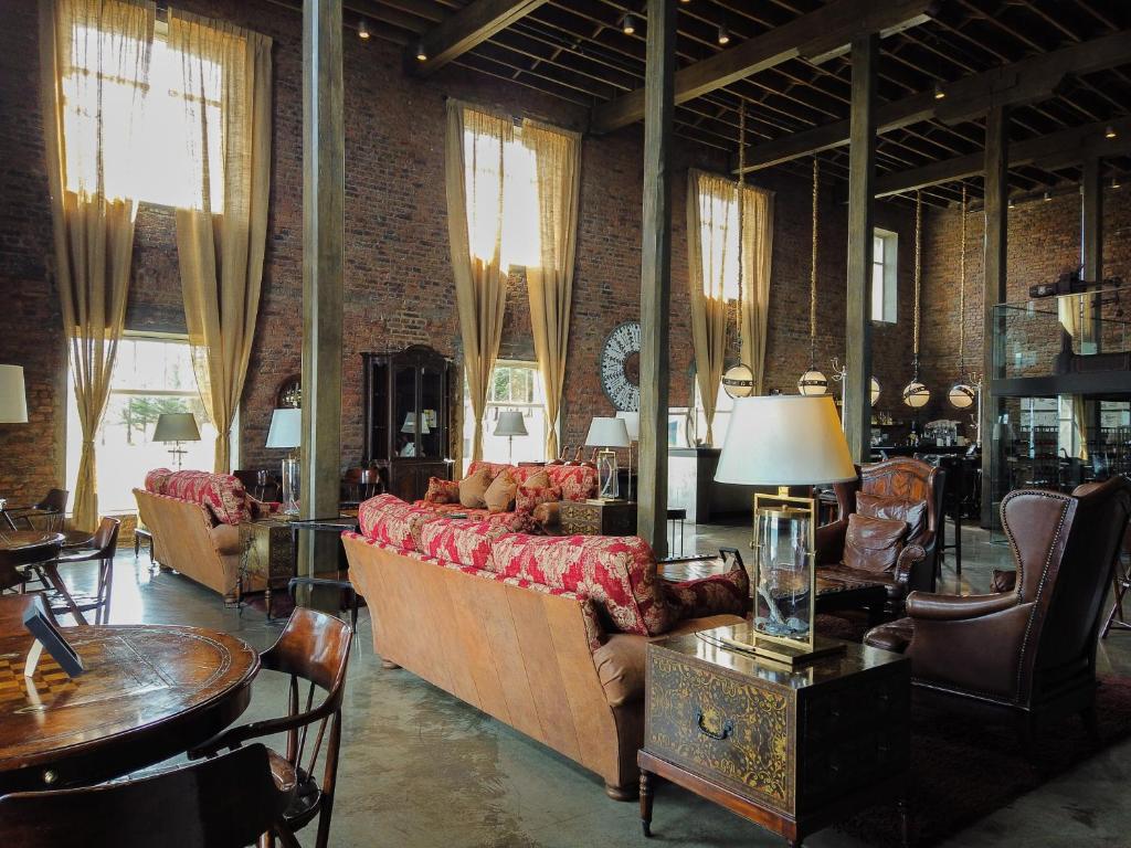Un lugar para sentarse en The Singular Patagonia Hotel