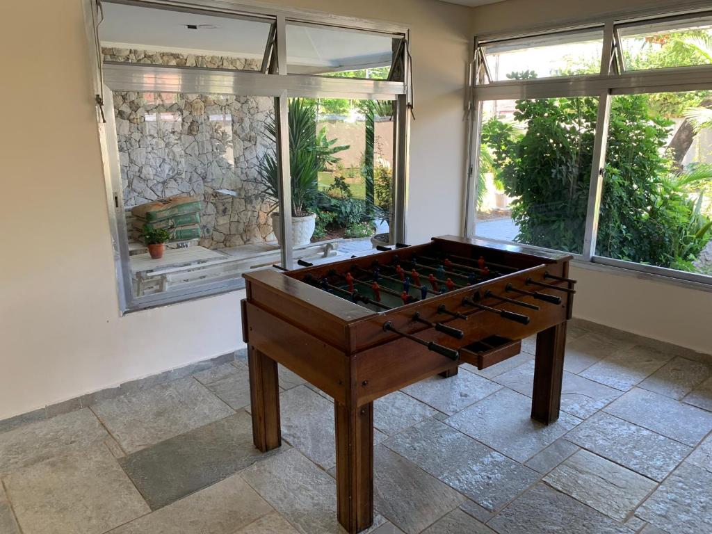  Confortável Apartamento Mobiliado com piscina