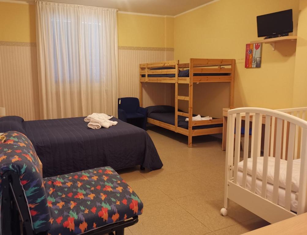 Postel nebo postele na pokoji v ubytování Hotel Aquavite