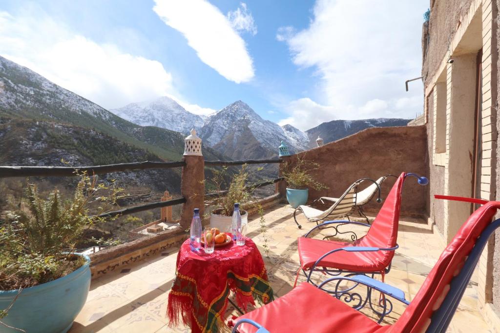 Toubkal Garden - Triplo Stanza Con Balcone