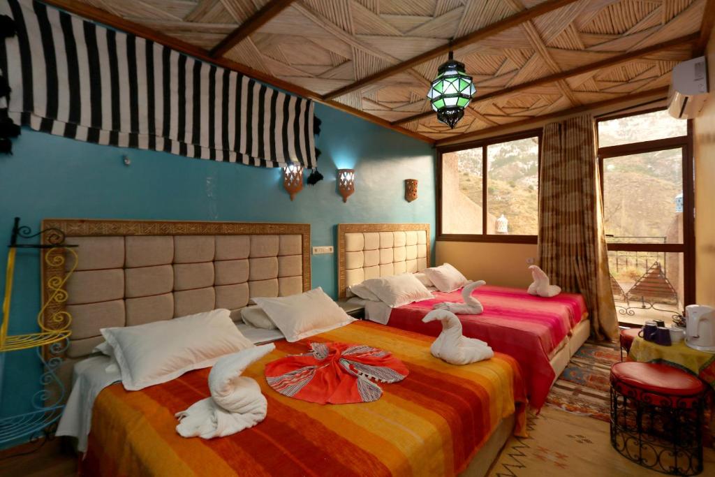 Toubkal Garden - Camera Familiare Con Vista In Montagna