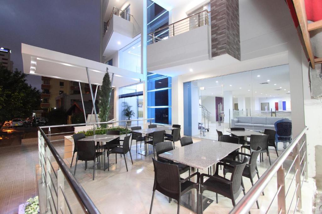 Posezení v ubytování Hotel Oxford Barranquilla