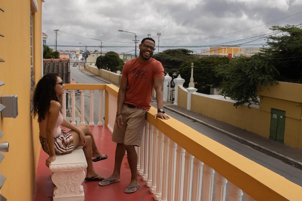 Balkón nebo terasa v ubytování Mustique Suites Curacao