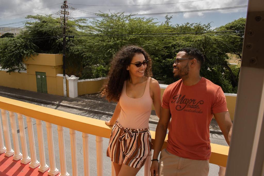 Balkón nebo terasa v ubytování Mustique Suites Curacao