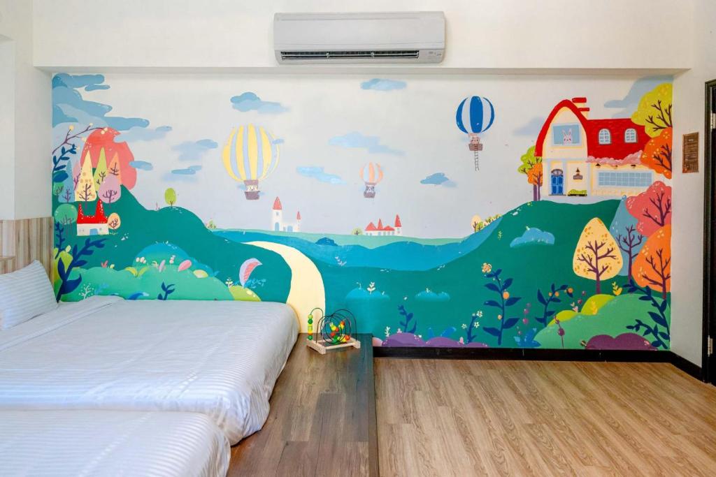 Postel nebo postele na pokoji v ubytování PiR2 House